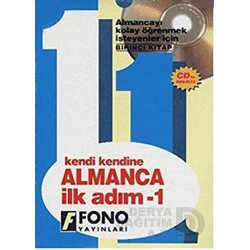 FONO / ALMANCA İLK ADIM - 1  SESLİ KİTAP (KENDİ KENDİNE)