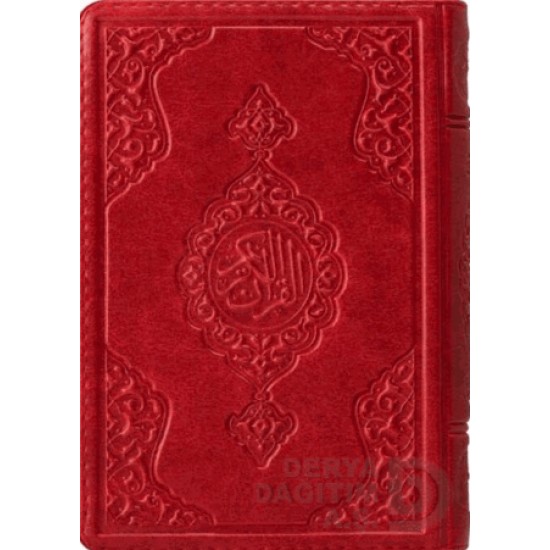 HAYRAT / KURAN KERİM HAFIZ BOY KIRMIZI  KILIFLI