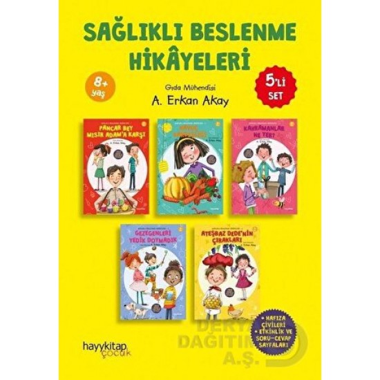 HAYYKİTAP / SAĞLIKLI BESLENME HİKAYELERİ 5 KİTAP