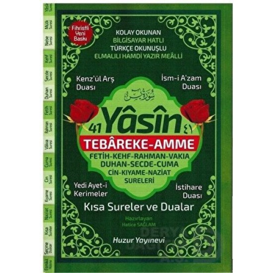 HUZUR / YASİN  (TEBAREKE AMME KOD 059)