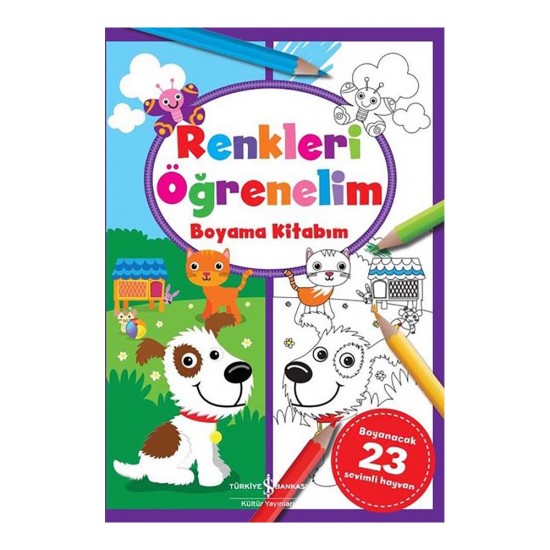 İŞBANKASI /  RENKLERİ ÖĞRENELİM BOYAMA KİTABIM