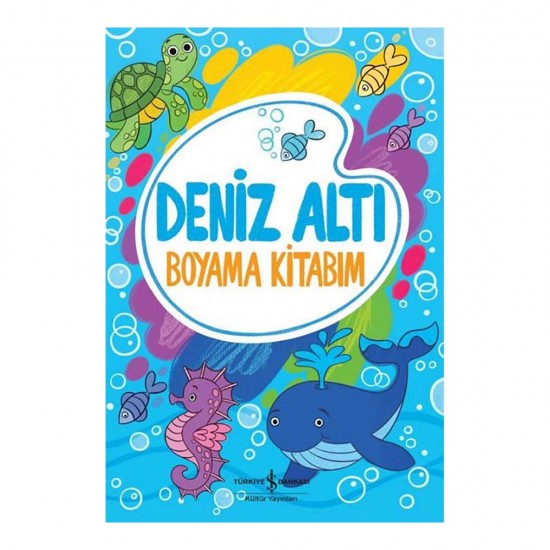 İŞBANKASI / BOYAMA KİTABIM  - DENİZ ALTI