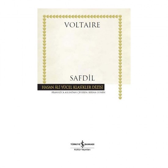İŞBANKASI / SAFDİL - KARTON KAPAK / VOLTAIRE