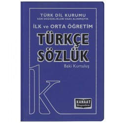KANAAT /  TÜRKÇE SÖZLÜK (BİYALA LACİVERT- MOR KAPAK) İLK VE ORTA ÖĞRETİM