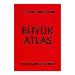 KANAAT / BÜYÜK ATLAS (GOLDEN) KIRMIZI CİLTLİ (5711 . 7045)
