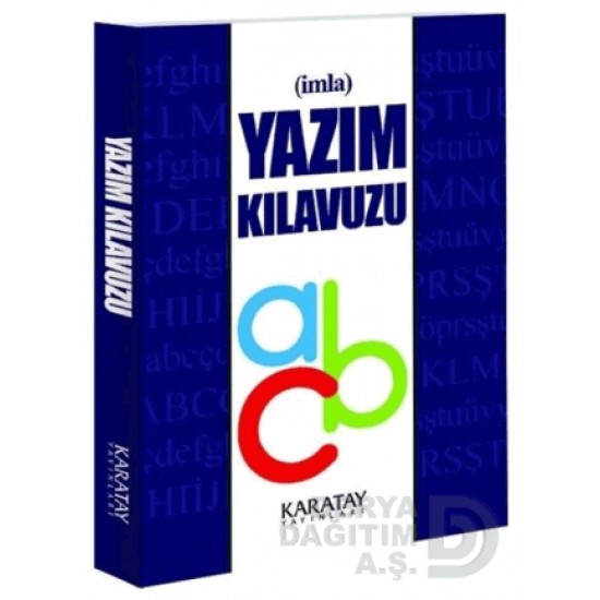 KARATAY / YAZIM KILAVUZU (İMLA) KÜÇÜK KARTON KAPAK 2.HAMUR