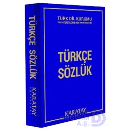 KARATAY /  ORTAOKUL TÜRKÇE SÖZLÜK (BİALA KAPAK KÜÇÜK 512 SAYFA)
