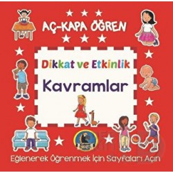 KARATAY / AÇ KAPA ÖĞREN - DİKKAT VE ETKİNLİK (8 KİTAP TAKIM)