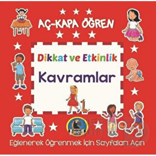 KARATAY / AÇ KAPA ÖĞREN - DİKKAT VE ETKİNLİK (8 KİTAP TAKIM)