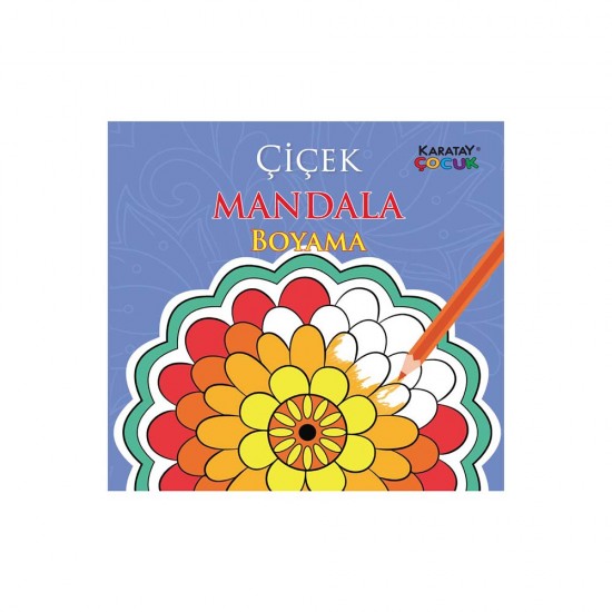 KARATAY /  MANDALA BOYAMA - ÇİÇEK