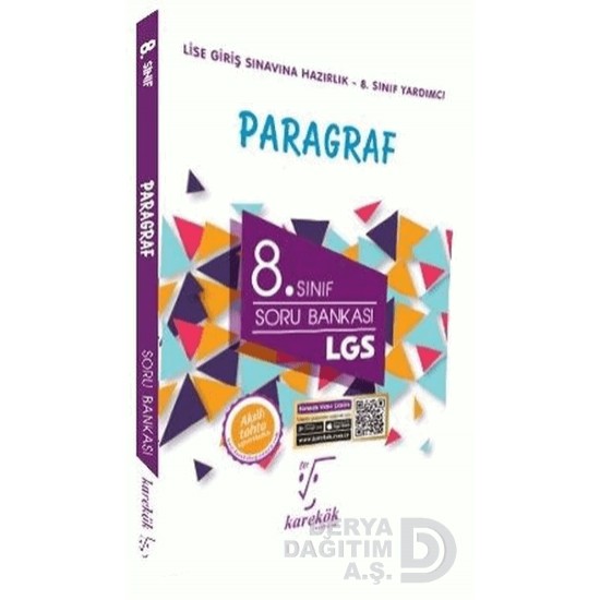 KAREKÖK / 8.SINIF LGS PARAGRAF SORU BANKASI YENİ