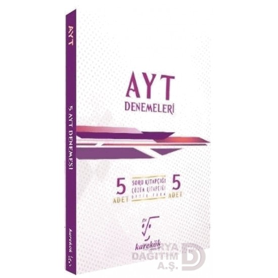 KAREKÖK /  AYT 5 Lİ DENEME SETİ SORU KİTAPÇIĞI