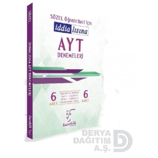 KAREKÖK /  AYT 6 DENEME -İDDİALISINA- SÖZEL
