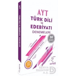 KAREKÖK / AYT TÜRK DİLİ VE EDEBİYATI DENEMELERİ (30 ÇÖZÜMLÜ DENEME)