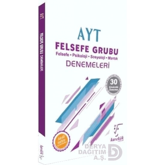 KAREKÖK / AYT FELSEFE GRUBU DENEMELERİ YENİ