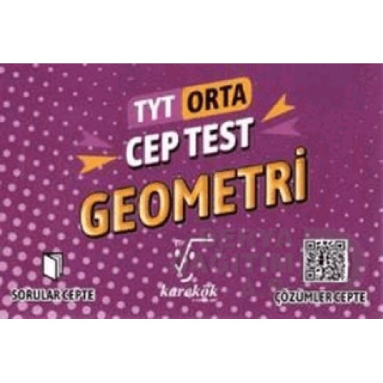 KAREKÖK /  TYT GEOMETRİ CEP TEST ORTA