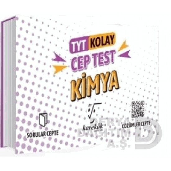 KAREKÖK /  TYT KİMYA CEP TEST KOLAY