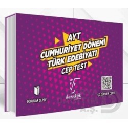 KAREKÖK / AYT CUMHURİYET DÖNEMİ EDEBİYAT CEP TEST