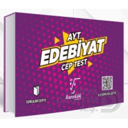 KAREKÖK / AYT EDEBİYAT CEP TEST