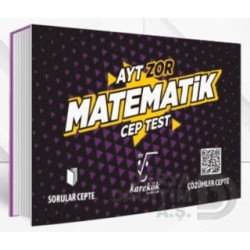 KAREKÖK / AYT MATEMATİK CEP TEST ZOR
