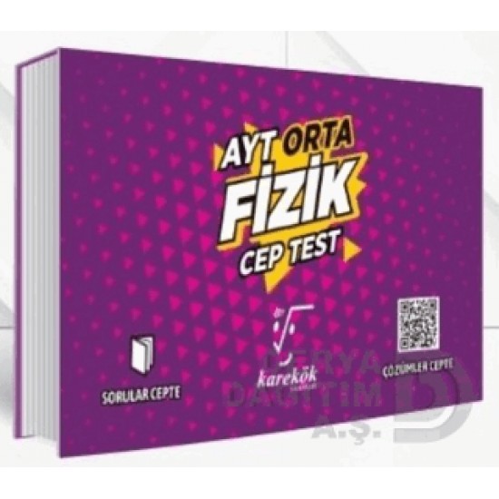 KAREKÖK / AYT FİZİK CEP TEST ORTA