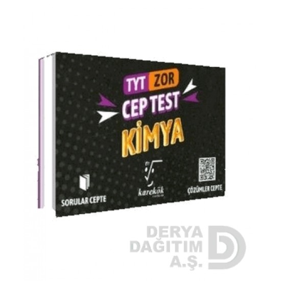 KAREKÖK /  TYT KİMYA CEP TEST ZOR