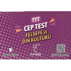 KAREKÖK /  TYT FELSEFE VE DİN KÜLTÜRÜ CEP TEST