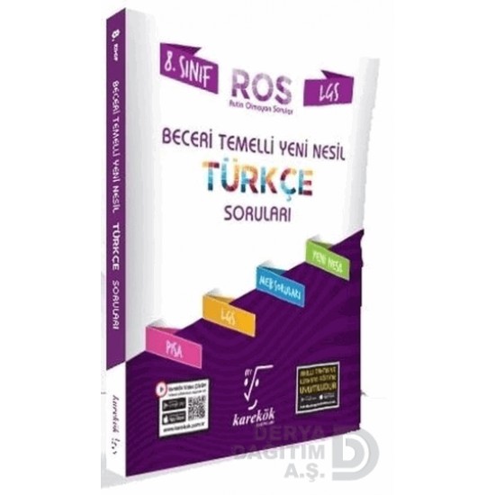 KAREKÖK / 8.SINIF LGS ROS - TÜRKÇE SORULARI