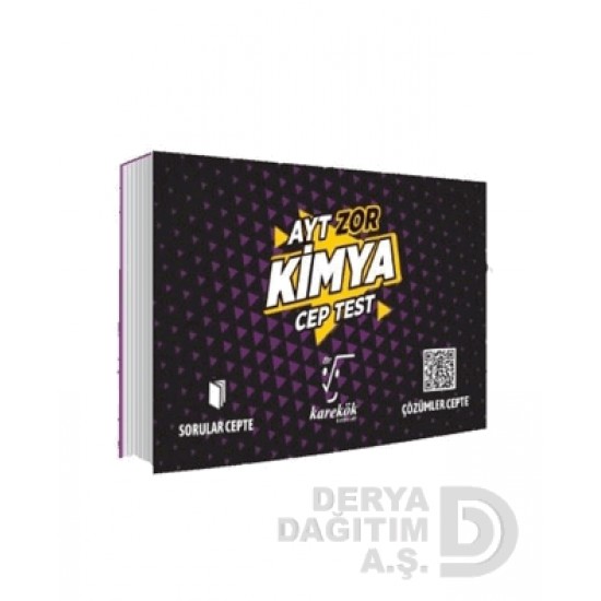 KAREKÖK / AYT KİMYA CEP TEST ZOR