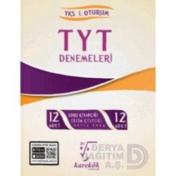 KAREKÖK /  TYT DENEMELERİ - (54857 12 Lİ DENEME)  YKS 1.OTURUM