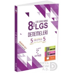 KAREKÖK / 8.SINIF LGS (54987)  5 DENEMELERİ(5 LGS DENEMESİ)