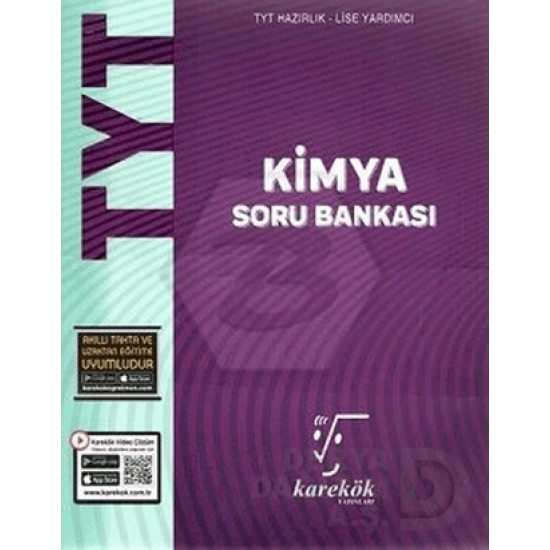 KAREKÖK /  TYT KİMYA SORU BANKASI (HAZIRLIK - YARDIMCI)