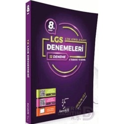 KAREKÖK /  8. SINIF 12 LGS DENEMESİ(TAKIM.  LGS DENEMELERİ 12 DENEME)
