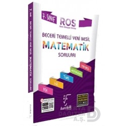 KAREKÖK /  7.SINIF ROS YENİ NESİL BECERİ TEMELLİ MATEMATİK SORULARI