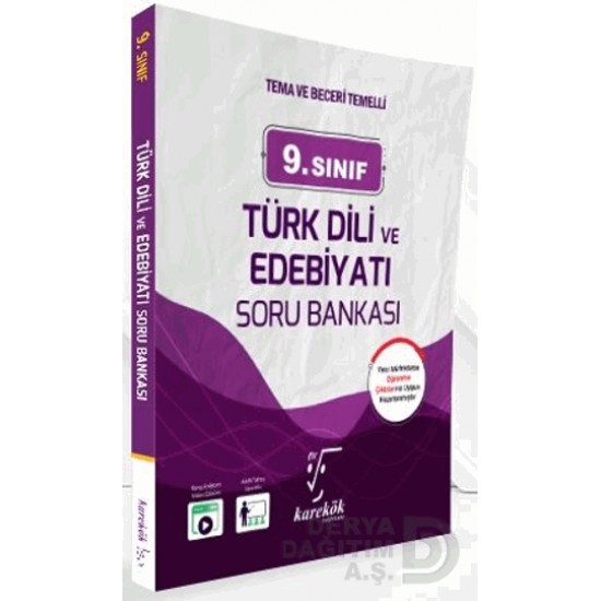 KAREKÖK /   9 .SINIF TÜRK DİLİ V.EDE SORU BANKASI YENİ( TEMA VE BECERİ TEMELLİ)
