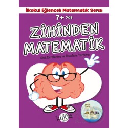 KUKLA / ZİHİNDEN MATEMATİK 7 + YAŞ (İLKOKUL 32 SAYFA)