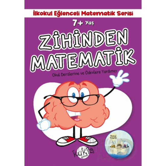 KUKLA / ZİHİNDEN MATEMATİK 7 + YAŞ (İLKOKUL 32 SAYFA)