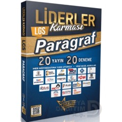 LİDERLER KARMASI /  LGS PARAGRAF (20 YAYIN 20 DENEME)