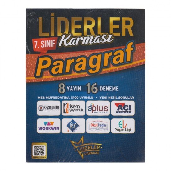 LİDERLER KARMASI /   7. SINIF PARAGRAF (8 YAYIN 16 DENEME)