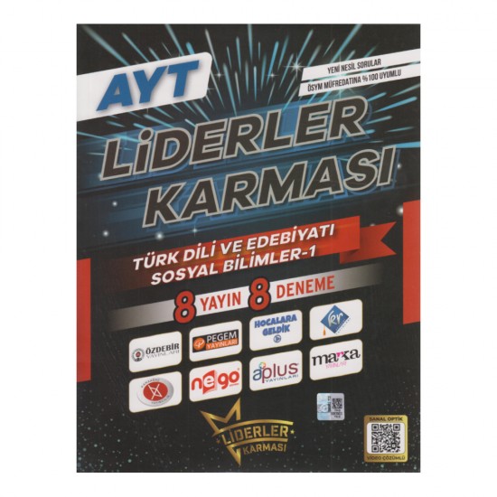 LİDERLER KARMASI / ATY TÜRK DİLİ EDEB SOSYAL BİLİM. 8 YAYIN 8 DENEME