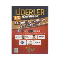LİDERLER KARMASI /  LGS İNKILAP TARİHİ  VE ATATÜRKÇÜLÜK 7 YAYIN 20 DENEME