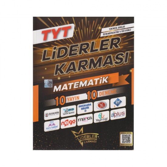 LİDERLER KARMASI /  TYT MATEMATİK 10 YAYIN 10 DENEME