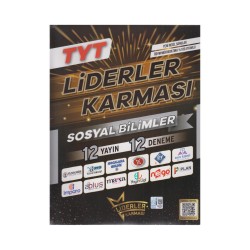 LİDERLER KARMASI /  TYT SOSYAL BİLİMLER 12 YAYIN 12 DENEME