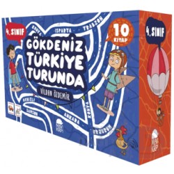 MAVİ KİRPİ / GÖKDENİZ TÜRKİYE TURUNDA 4.SINIF (10 KİTAP TAKIM)