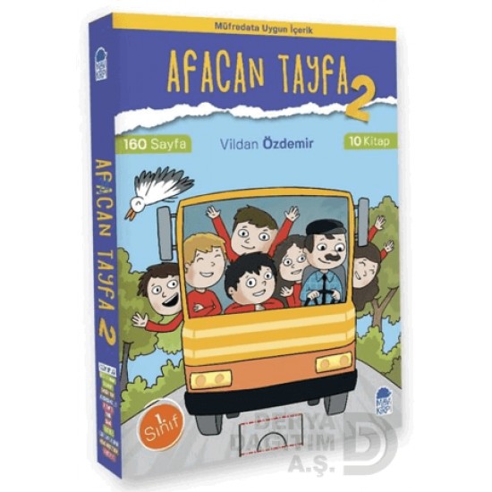 MAVİ KİRPİ / AFACAN TAYFA 2 - 1.SINIF 10 KİTAP TAKIP