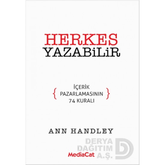 MEDİACAT / HERKES YAZABİLİR / ANN HANDLEY