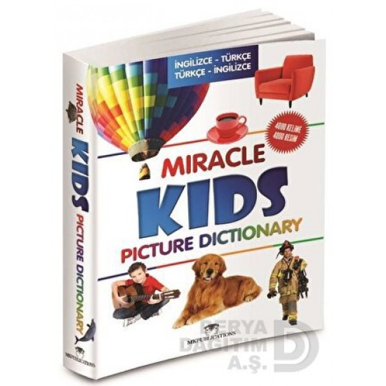 MK / MIRACLE KIDS PICTURE DICTIONARY - İNGİLİZCE - TÜRKÇE (4000 KELİME VE RESİM)