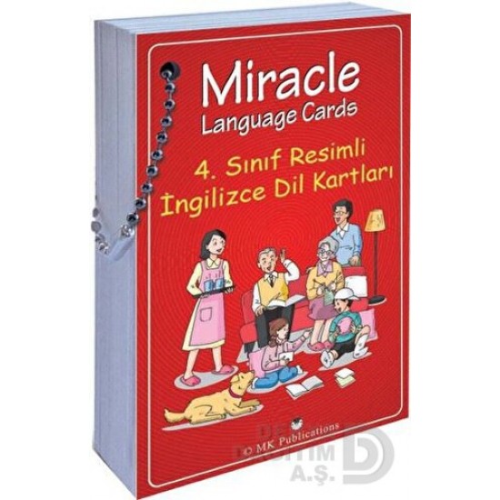 MK / MİRACLE LANGUAGE CARDS - 4.SINIF İNG.