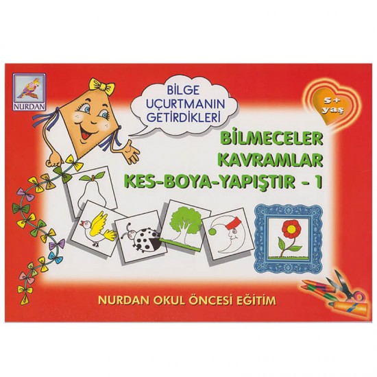 NURDAN /BİLMECELER KAVRAMLAR KES BOYA YAPIŞTIR-1
