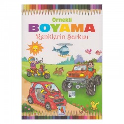 NURDAN /ÖRNEKLİ BOYAMA-RENKLERİN ŞARKISI